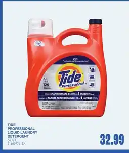 Wholesale Club PROFESSIONAL LIQUID LAUNDRY DETERGENT offer