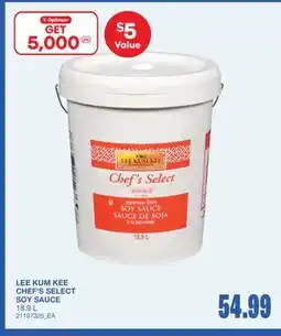 Wholesale Club CHEF'S SELECT SOY SAUCE offer
