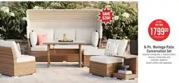 The Brick 6-Pc. Montego Patio Conversation Set offer
