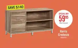 The Brick Harrison 45.04 2-Drawer Credenza - Kiln Acacia offer
