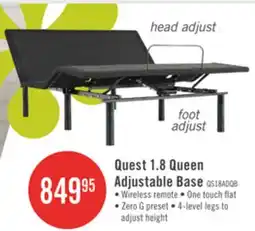 The Brick Quest 1.8 Queen Adjustable Base offer