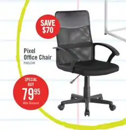 The Brick Pixel 22 Mesh Fabric Office Chair with Lumbar Support - Black offer