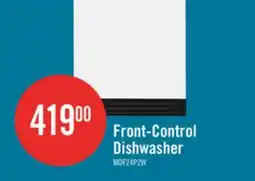 The Brick Midea 24 Front-Control Dishwasher with Interior Light offer