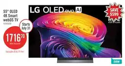 The Brick LG 55 C6 OLED 4K Smart webOS TV (OLED55C6PUA.ACC) - 2026 Model offer