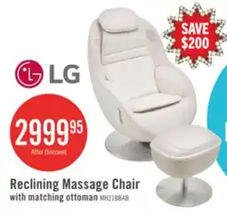 The Brick Reclining Massage Chair offer
