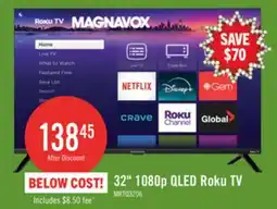 The Brick MAGNAVOX 32 MRTQ QLED Quantum Dot FHD Smart Roku TV (MRTQ3206) offer