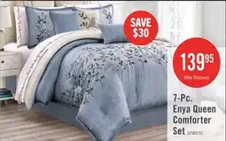 The Brick Enya 7-Piece Queen Comforter Set offer