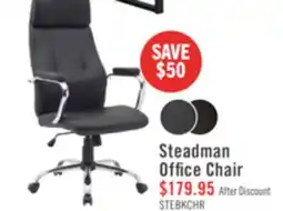 The Brick Steadman 24.4 Office Chair - Black offer