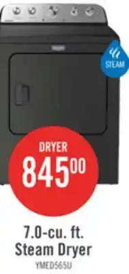The Brick Maytag 7.0 Cu. Ft. Pet Pro Electric Dryer - Volcano Black - YMED5605RU offer