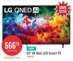 The Brick LG 55 QNED75B Mini-LED 4K Smart webOS TV (55QNED75BUA.ACC) – 2026 Model offer