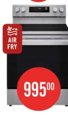 The Brick LG 6.3 Cu. Ft. Smart Electric Range with Air Fry - Stainless Steel - LREN6323YE offer