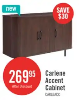 The Brick Carlene 47 Accent Cabinet – Dark Walnut offer