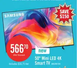 The Brick SAMSUNG 50 M70H Mini-LED 4K Smart Tizen TV (UN50M70HAFXZC) – 2026 Model offer