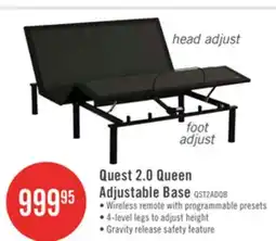 The Brick Quest 2.0 Queen Adjustable Base offer