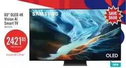 The Brick SAMSUNG 65 S90H OLED 4K Vision AI Smart TV (QN65S90HAEXZC) - 2026 Model offer