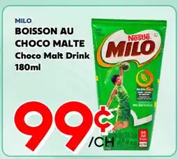 Marche Salaberry MILO BOISSON AU CHOCO MALTE offer