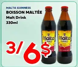 Marche Salaberry MALTA GUINNESS BOISSON MALTÉE offer