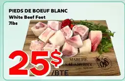 Marche Salaberry PIEDS DE BOEUF BLANC offer