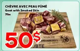 Marche Salaberry CHÈVRE AVEC PEAU FÛMÉ offer
