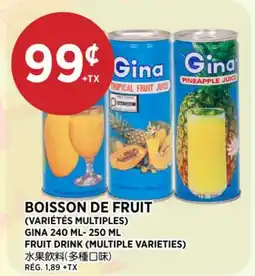 Kim Phat GINA FRUIT DRINK (MULTIPLE VARIETIES) offer