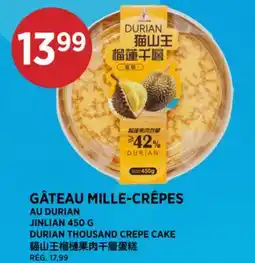 Kim Phat JINLIAN DURIAN THOUSAND CREPE CAKE offer