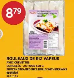 Kim Phat AC FOOD FROZEN STEAMED RICE ROLLS WITH PRAWNS offer
