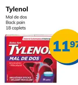 Accès pharma Tylenol offer