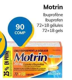 Accès pharma Motrin offer
