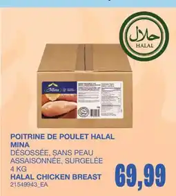 Wholesale Club HALAL CHICKEN BREAST offer