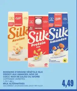Wholesale Club MILK ALTERNATIVES, 1,75/1 offer