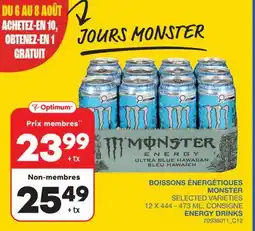 Wholesale Club ENERGY DRINKS, 12 X offer