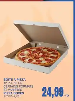 Wholesale Club PIZZA BOXES, 12 PO, 50 UN offer