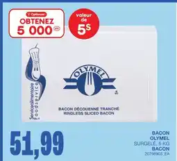 Wholesale Club OLYMEL BACON offer
