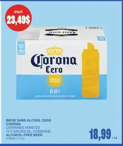 Wholesale Club ALCOHOL-FREE BEER, 12 X 330/355 ML offer