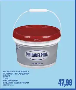 Wholesale Club FROMAGE À LA CRÈME À TARTINER PHILADELPHIA KRAFT offer