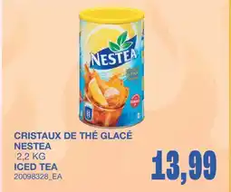 Wholesale Club ICED TEA offer