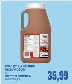 Wholesale Club BUTTER CHICKEN offer