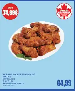 Wholesale Club ROADHOUSE WINGS offer