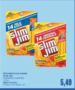 Wholesale Club MEAT STICKS offer