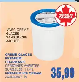 Wholesale Club PREMIUM ICE CREAM offer