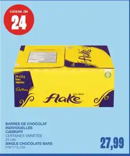 Wholesale Club SINGLE CHOCOLATE BARS, 24 UN offer