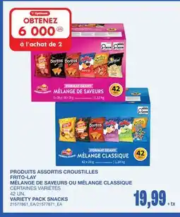 Wholesale Club VARIETY PACK SNACKS, 42 UN offer
