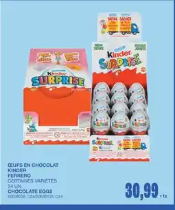 Wholesale Club ŒUFS EN CHOCOLAT KINDER FERRERO offer