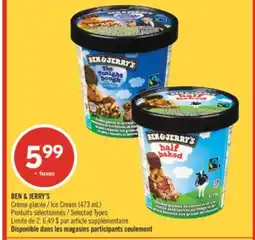 Pharmaprix BEN & JERRY'S Ice Cream offer