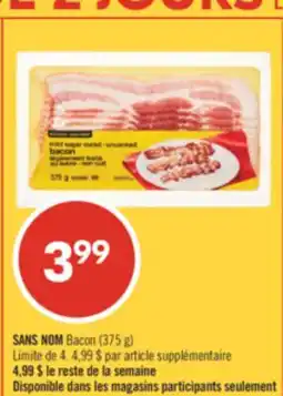 Pharmaprix NO NAME Bacon (375 g) offer