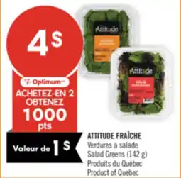 Pharmaprix ATTITUDE Salad Greens (142 g) offer