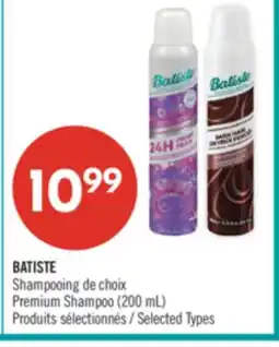 Pharmaprix BATISTE Premium Shampoo offer