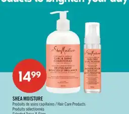 Pharmaprix SHEA MOISTURE Hair Care Products offer