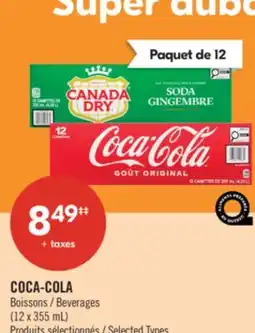 Pharmaprix COCA-COLA Beverages offer