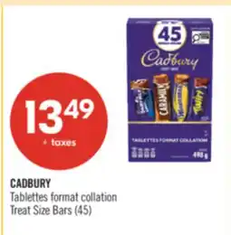 Pharmaprix CADBURY Treat Size Bars (45) offer